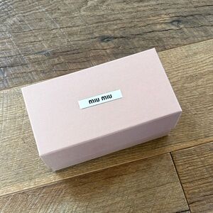 Authentic Miu Miu Blush Pink Gift Box